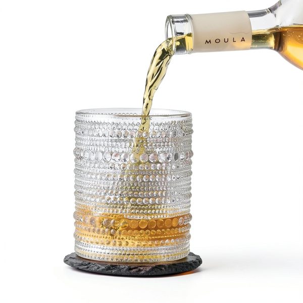 Hlukana Clear Glass Water Glasses-3