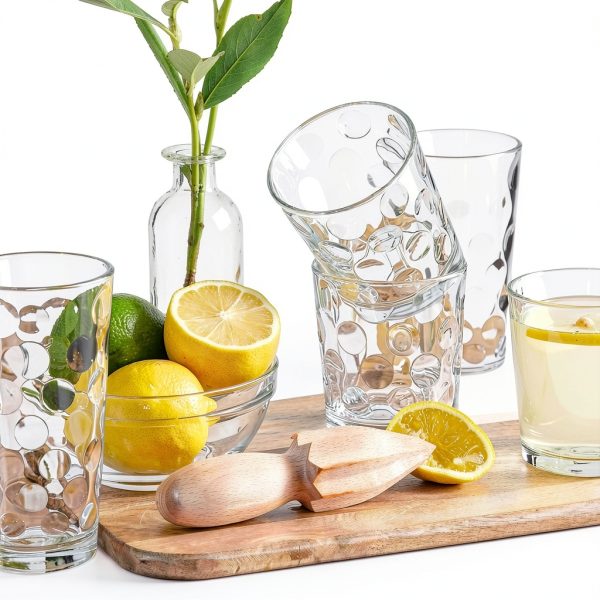 Geometrical Glassware Set by Home Essentials & Beyond-4