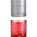 Dingerjar Hobnail Glassware Set of 6 Drinking Glasses-0