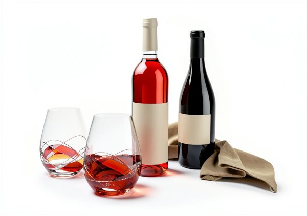 Red Wine Glasses Bezrat Stemless 18oz Dishwasher-2