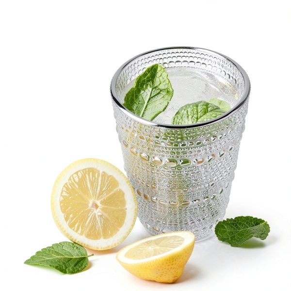 AltarreT Vintage Hobnail Drinking Glasses Set-2