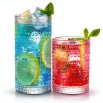 Hlukana Clear Glass Water Glasses-0