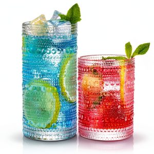 Hlukana Clear Glass Water Glasses-0