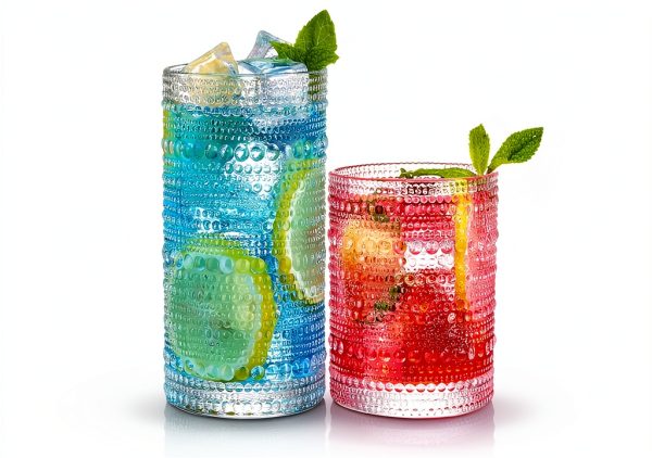 Hlukana Clear Glass Water Glasses-0