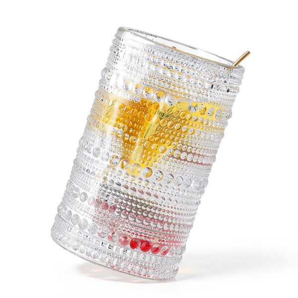 Hlukana Clear Glass Water Glasses-4