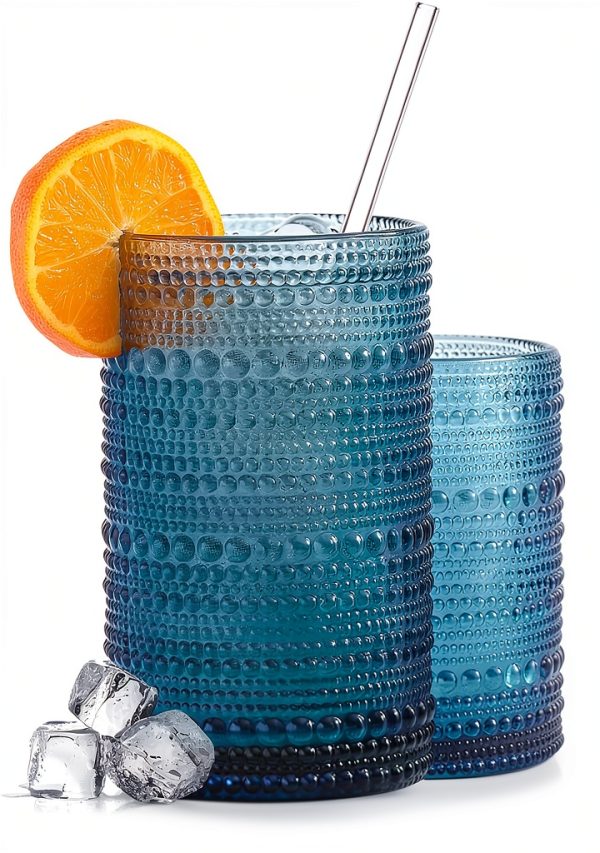 FULGNU DeepBlue Glass Cups Set-0