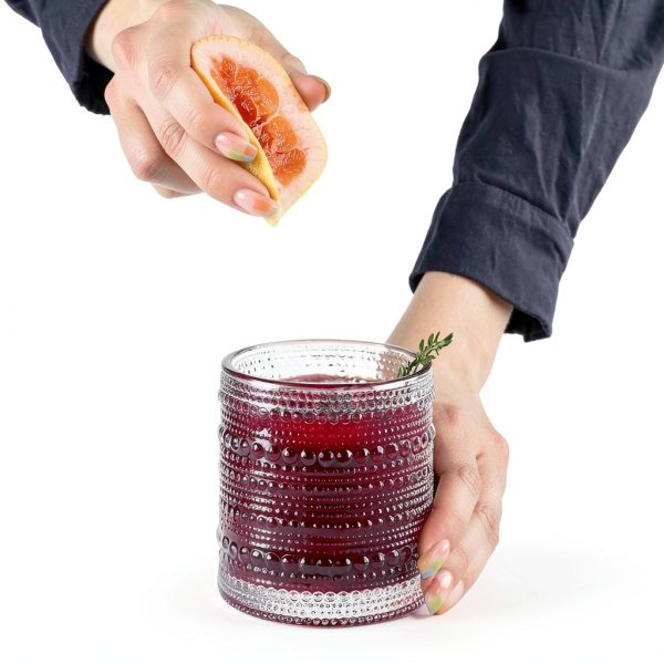 FULGNU Clear Glassware Set of 6-5