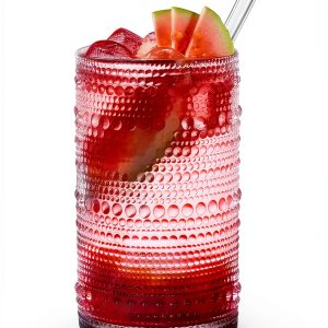 FULGNU Clear Glass Highball Glasses Set-0