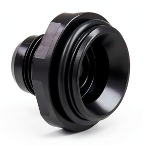 Water Pump Fitting Meziere Aluminum Black Adapter-0
