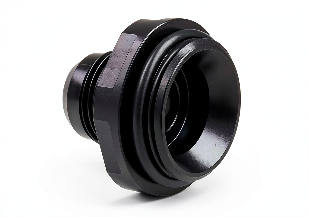 Meziere water pump fitting installed in a high‑performance cooling loop