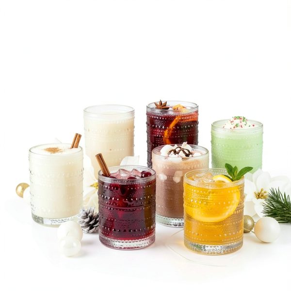 Moretoes Vintage Drinking Glass Set BPA Free-1