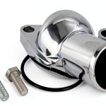Spectre Water Pump Fitting for Chevy V8 1966-1995 Chrome OEM Fit-0