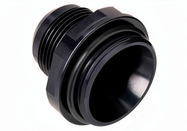 Meziere Aluminum Water Pump Adapter WN0040S Black 6.1x4.5x1.7in-0