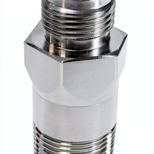 16AN Male Hose Fitting Meziere WP1016U Polished Finish 1'' NPT-0
