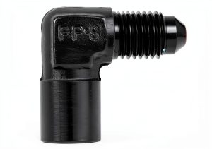 Fragola Aluminum 90° Elbow NPT Adapter Anodized 1/8" 495022-BL-0