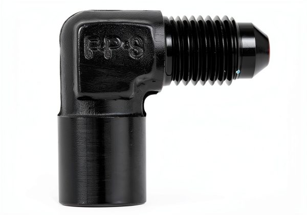 Fragola Aluminum 90° Elbow NPT Adapter Anodized 1/8" 495022-BL-0