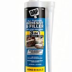 DAP All Purpose Adhesive and Filler Gray 8.6 Oz Epoxy Waterproof-0