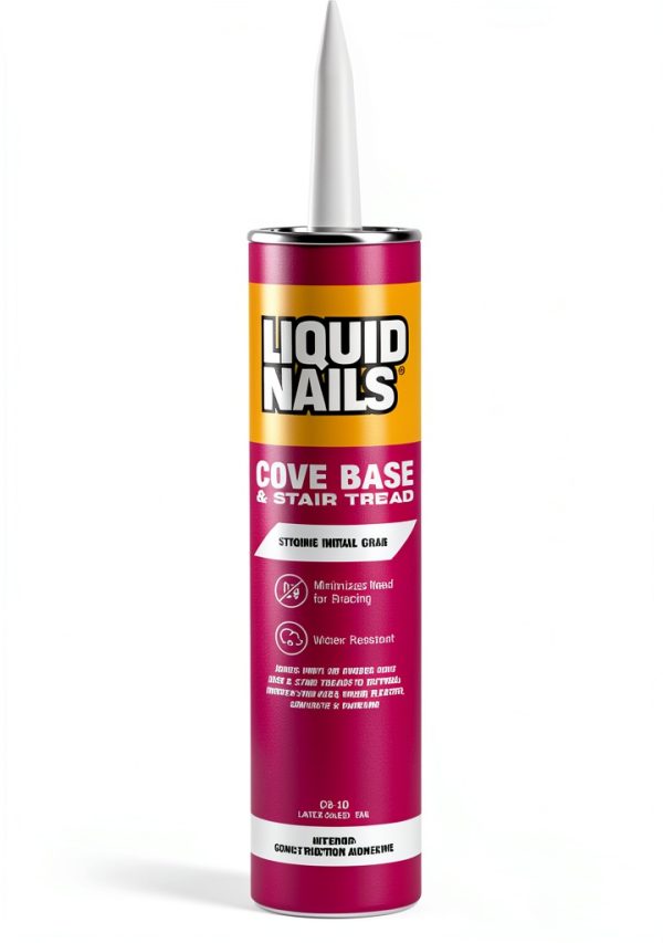 Liquid Nails CB-10 Cove Base and Stair Tread Adhesive 10oz Cartridge-0