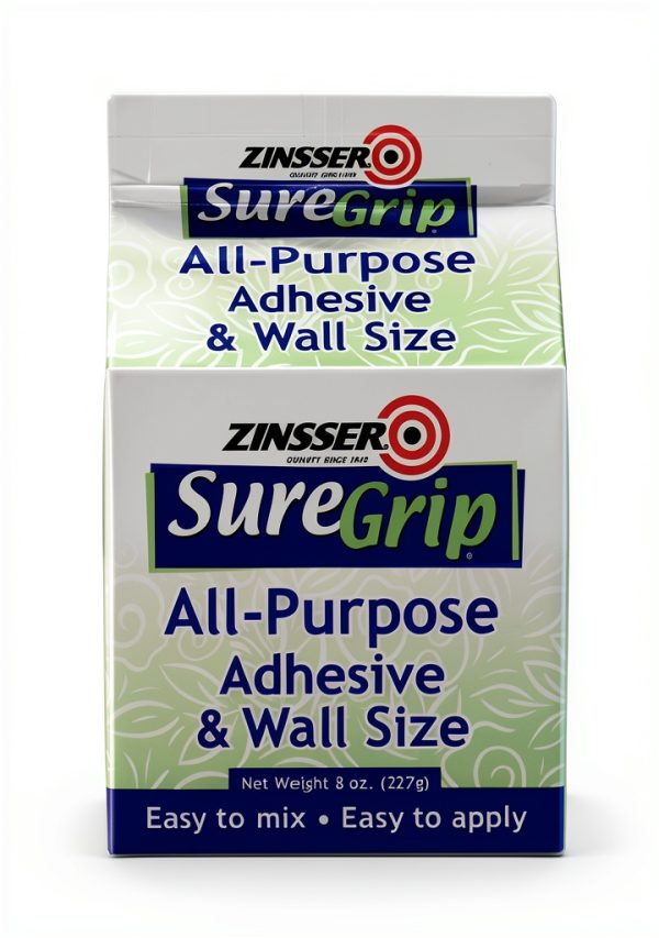 Zinsser SureGrip 8 oz Starch-Based Adhesive and Wall Size-0